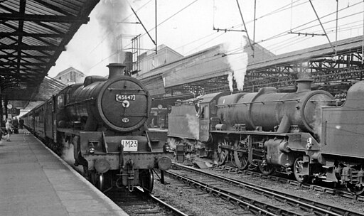 Crewe Station, July 1961